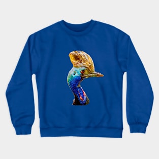 Cassowary Portrait Crewneck Sweatshirt